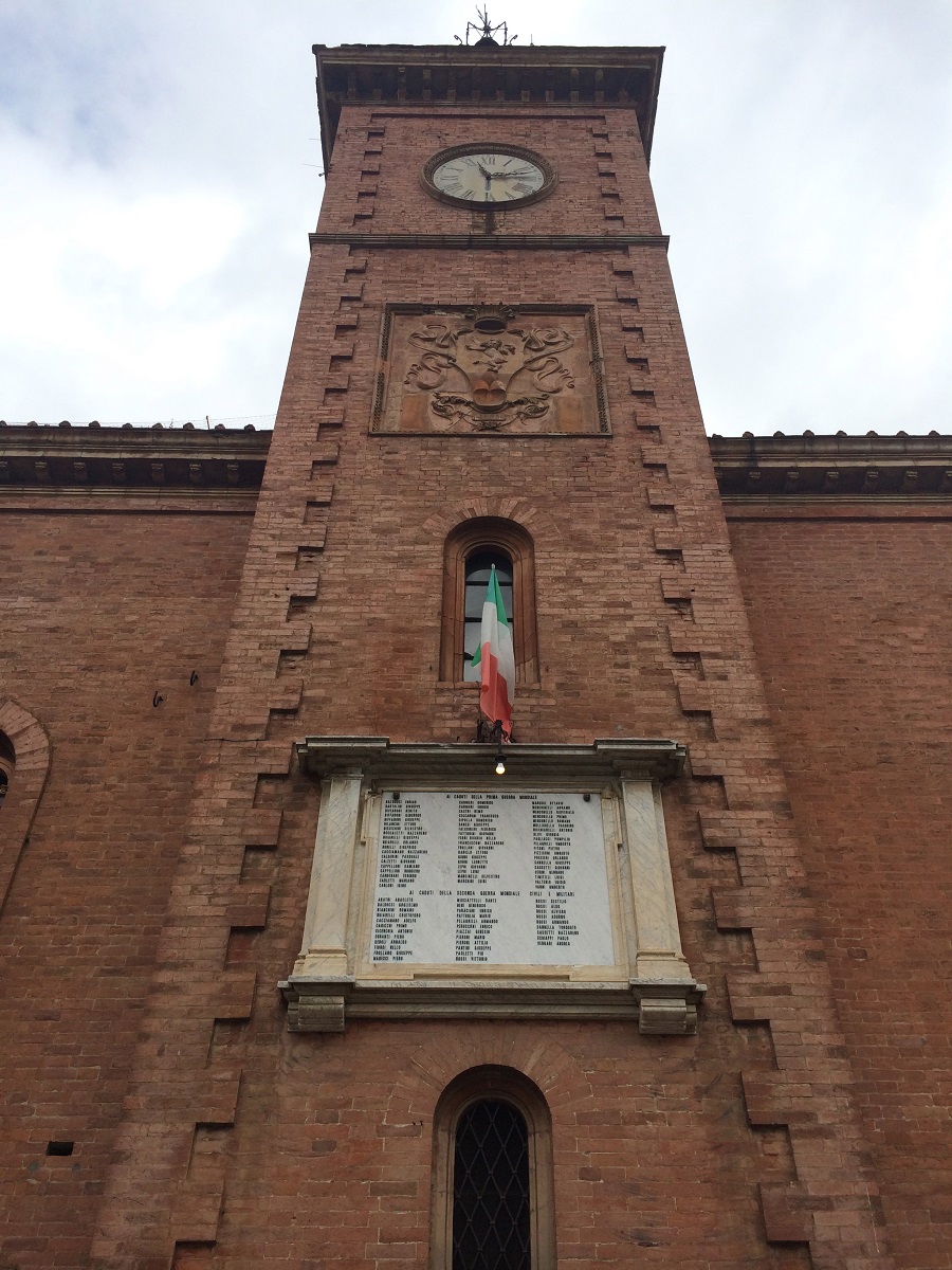 lapide commemorativa ai caduti - ambito Italia centrale (sec. XX)