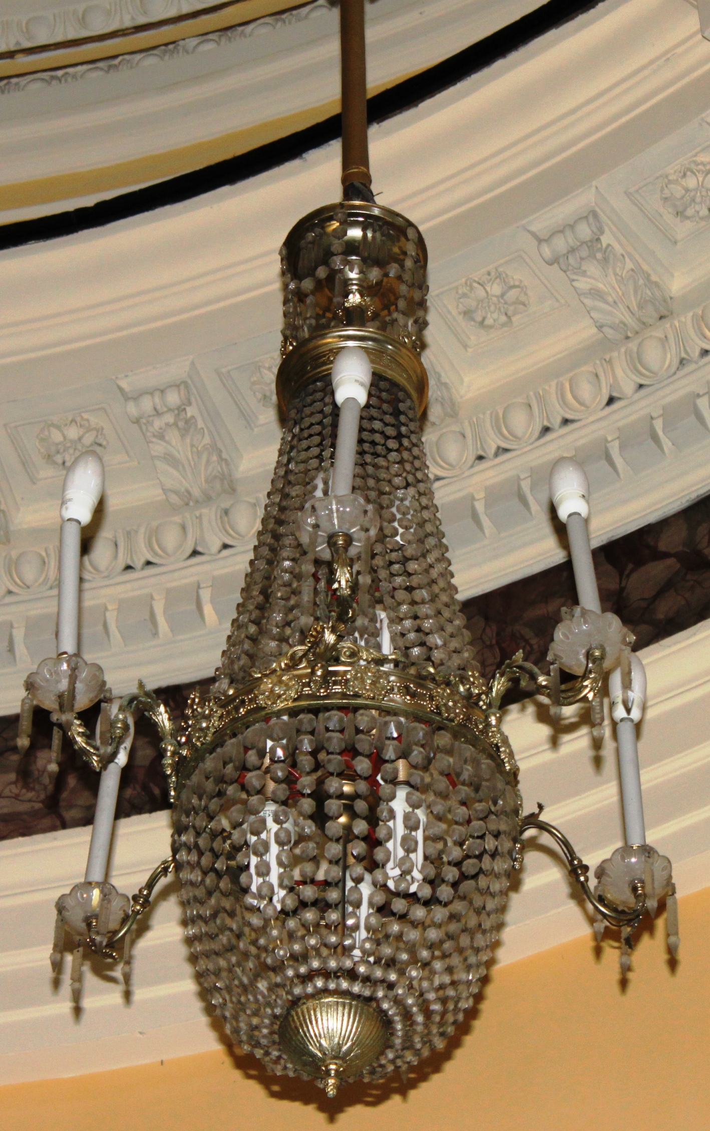 lampadario (lampadario) - bottega muranese (sec. XIX)
