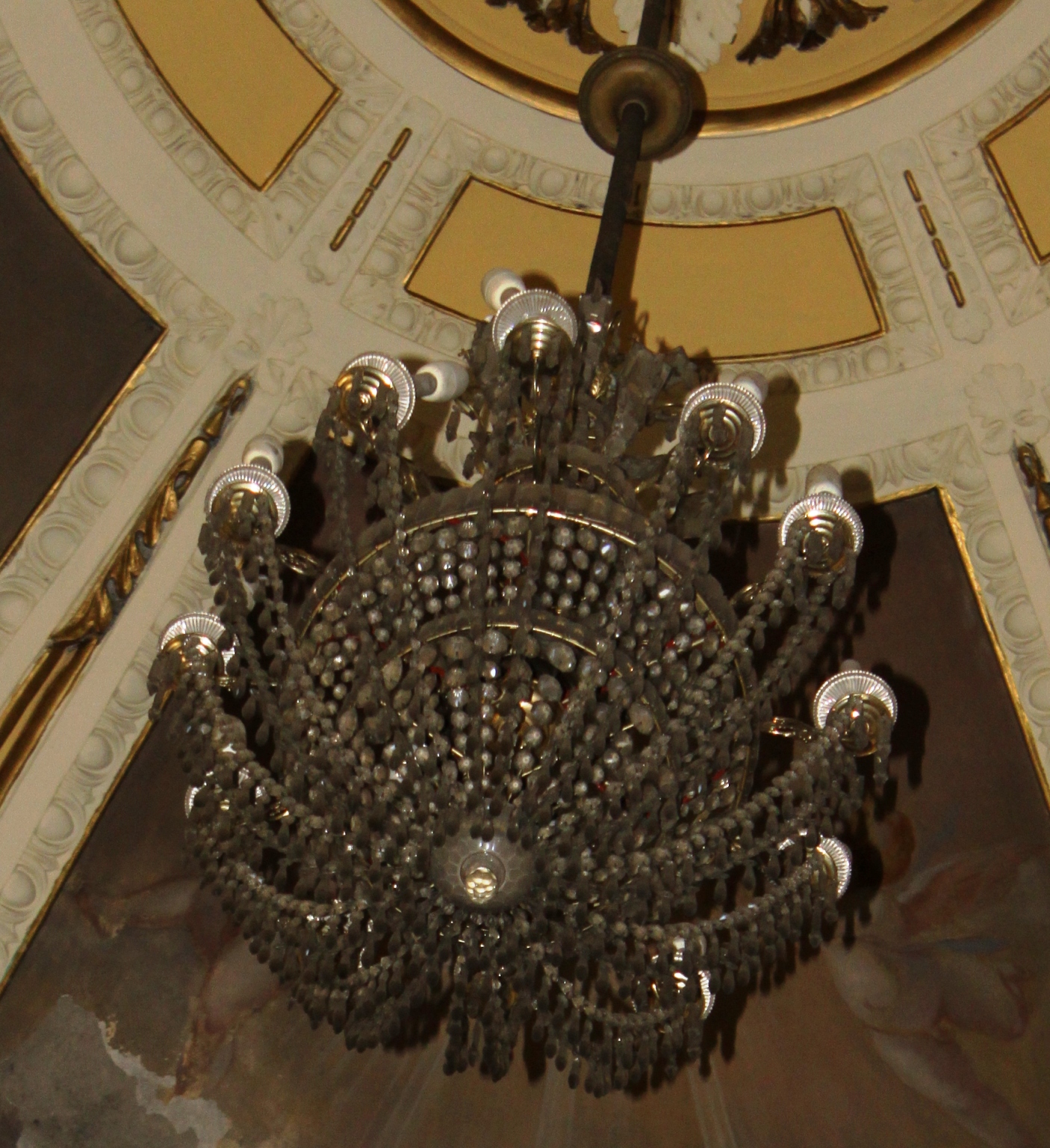 lampadario (lampadario) - bottega muranese (sec. XIX)