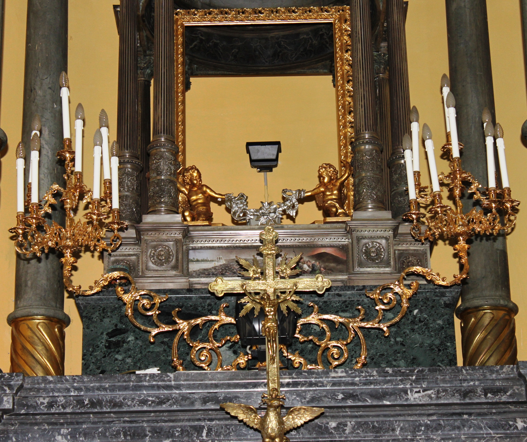 candeliere (candeliere, opera isolata) - ambito campano (sec. XX)