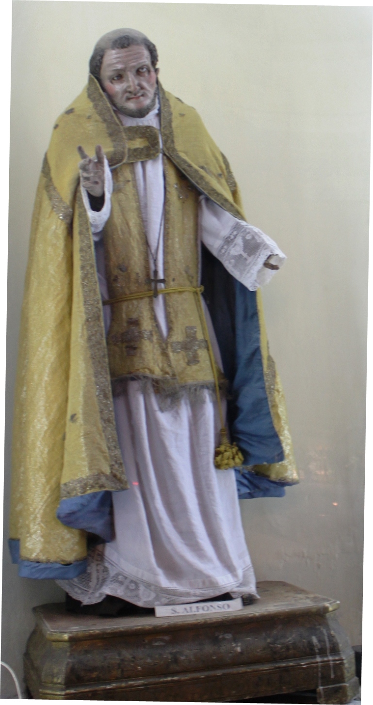 Sant'Alfonso (statua, elemento d'insieme) - ambito campano (sec. XIX)