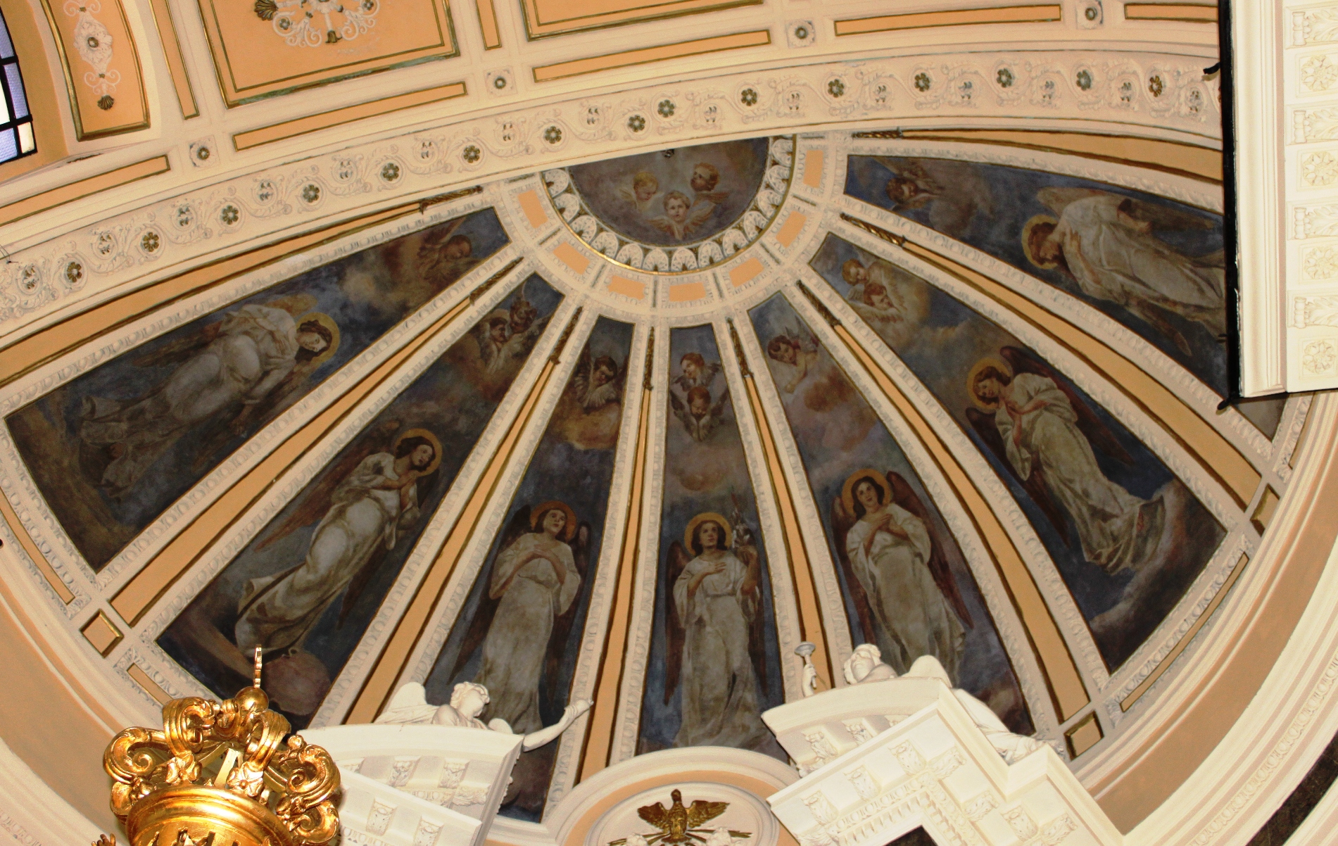 Angeli (dipinto, elemento d'insieme) di Iovine Achille (attribuito) (sec. XIX)