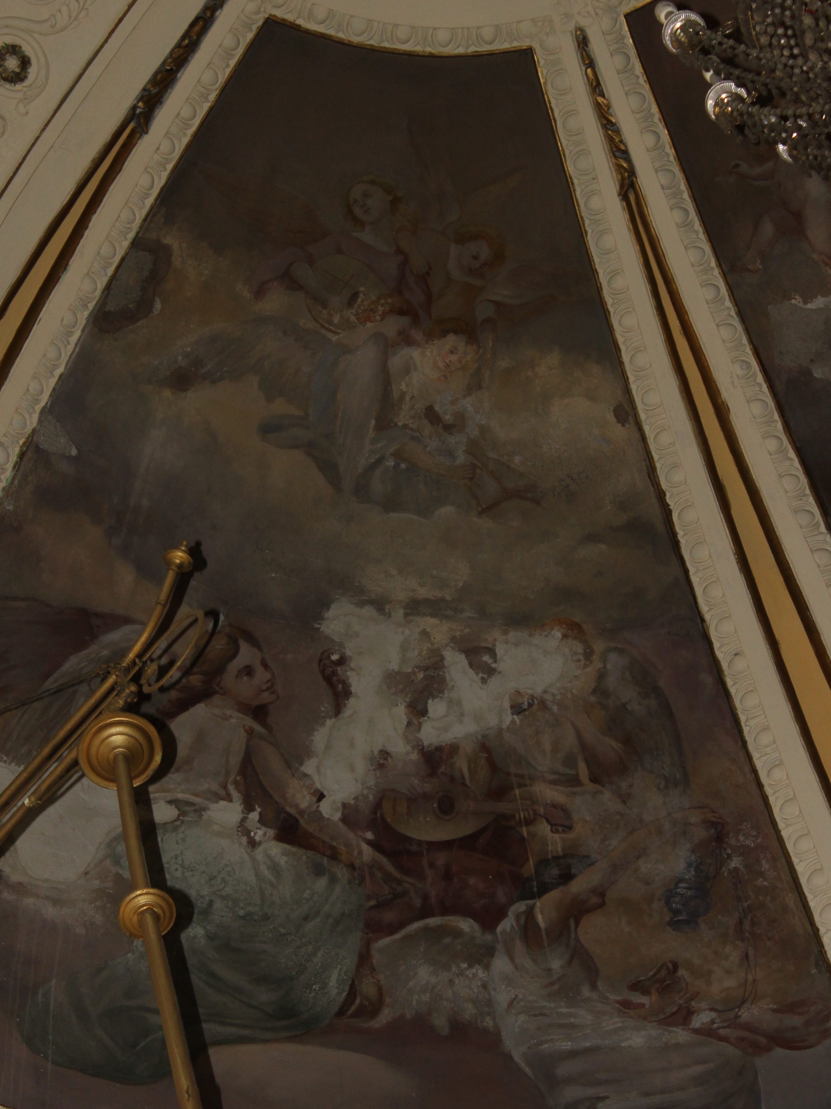 Incoronazione della Madonna (dipinto, elemento d'insieme) di Iovine Achille (attribuito) (sec. XIX)