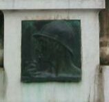 allegoria della Patria, allegoria del soldato come eroe antico (monumento ai caduti - a cippo, opera isolata) - bottega molisana (Sec. XX)