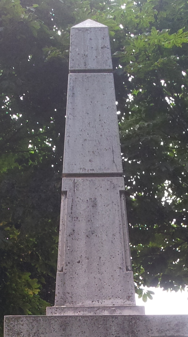 obelisco, elemento d'insieme - bottega molisana (Secc. XX - XXI)
