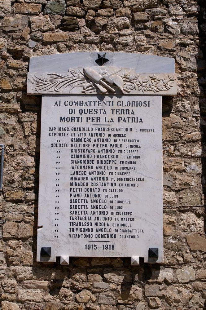 lapide commemorativa - bottega Italia centro-meridionale (sec. XX)