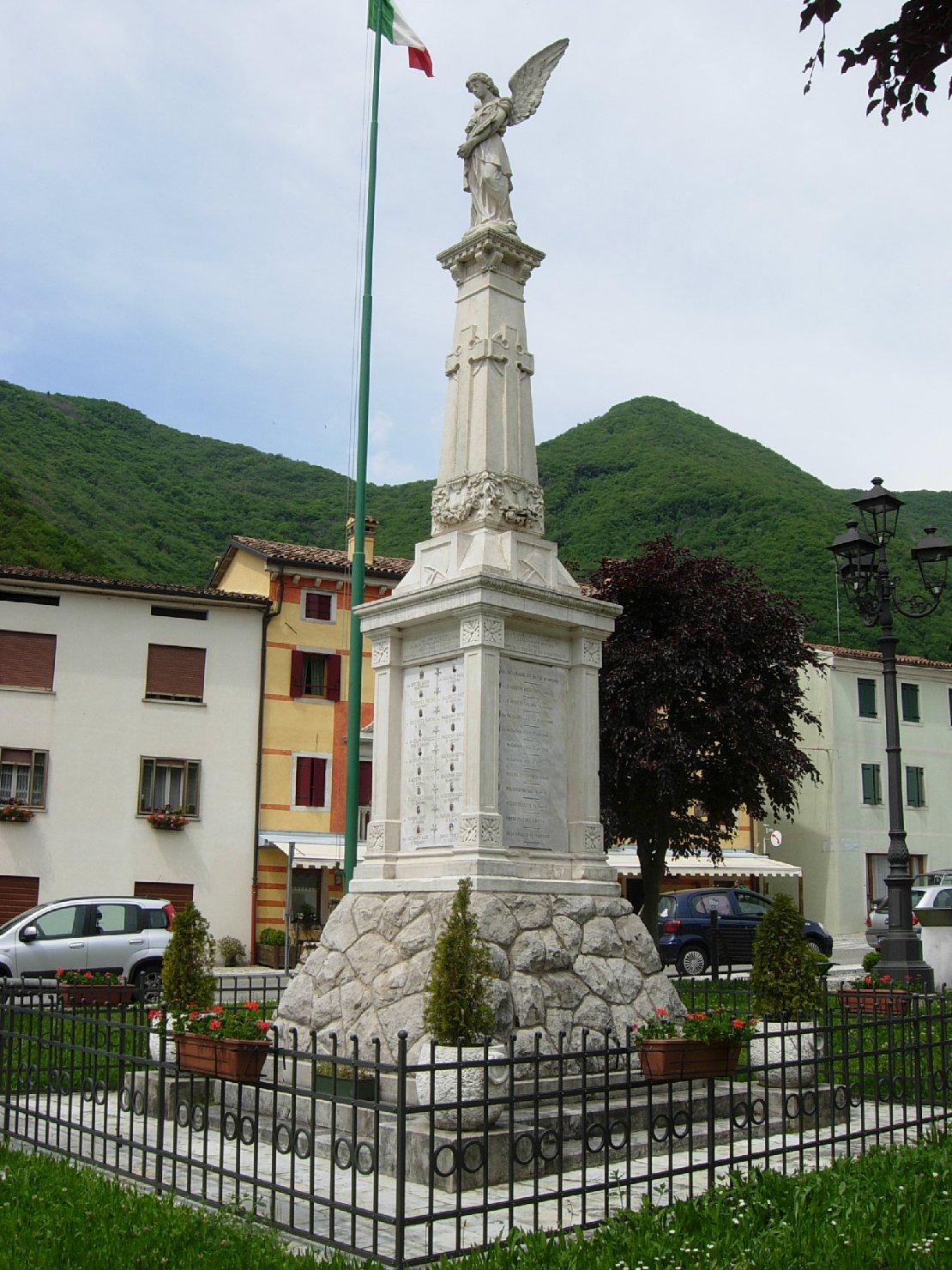 angelo (monumento ai caduti - a cippo) - ambito veneto (XX)