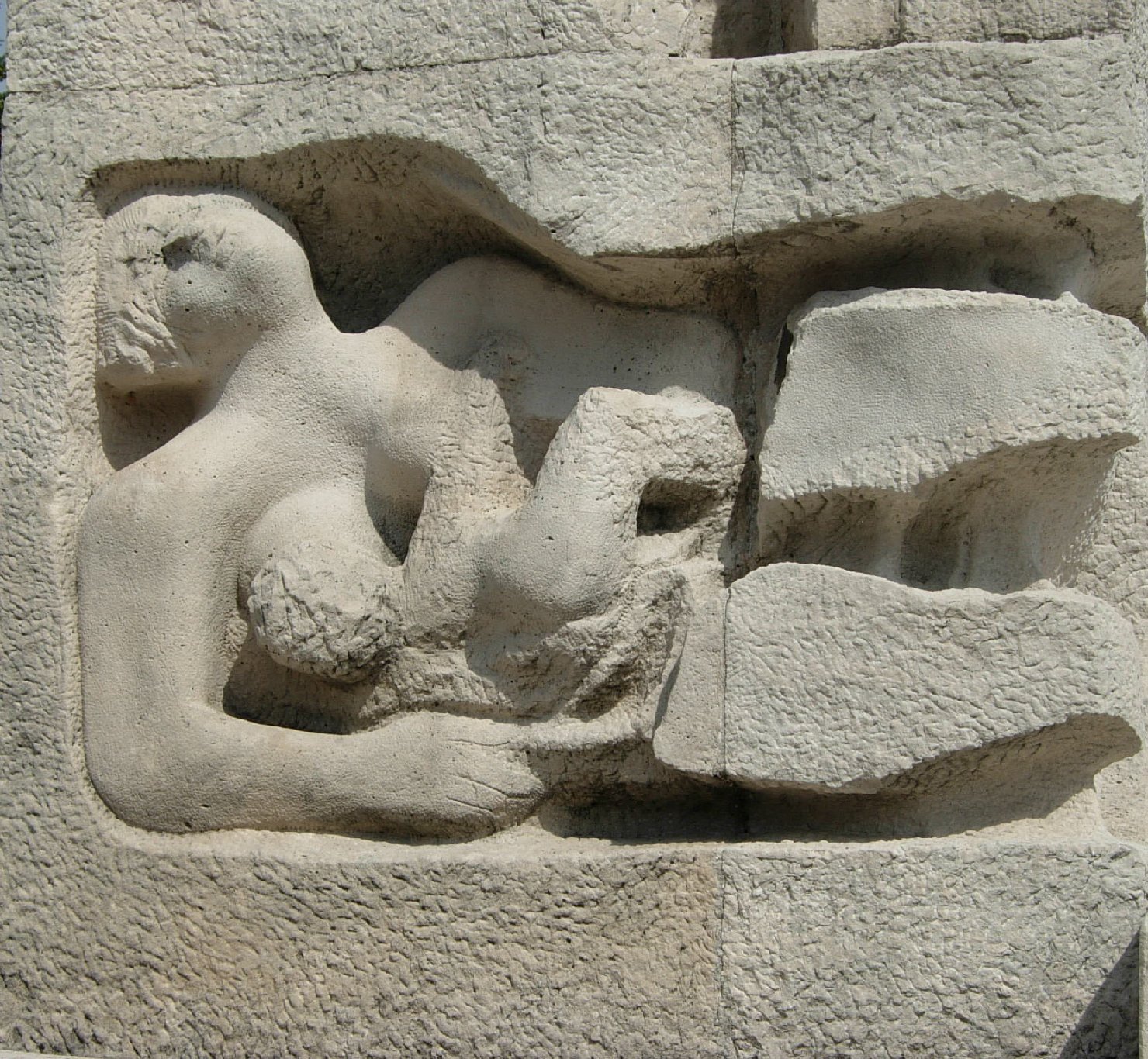 composizioni simbolico-allegoriche (monumento ai caduti - ad emiciclo) di Murer Augusto (XX)