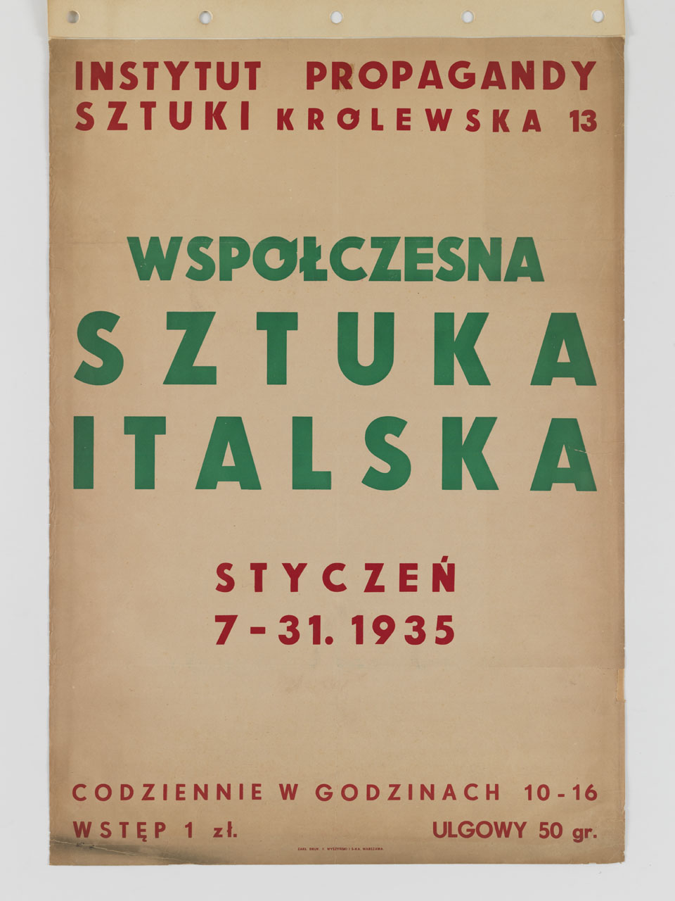 scritte (manifesto) - ambito polacco (sec. XX)