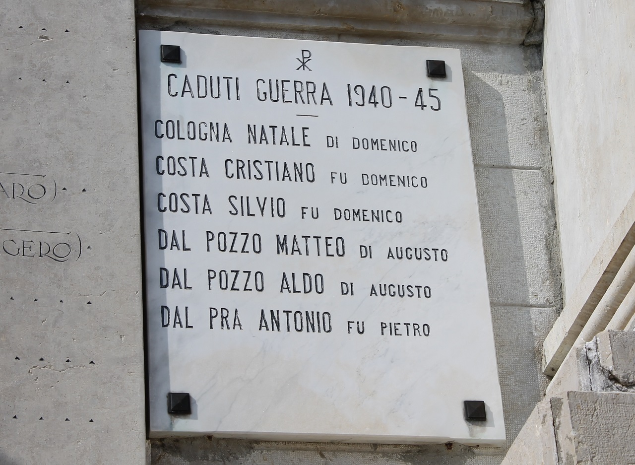 allegoria della Patria (monumento ai caduti - ad emiciclo) di Saccardo Antonio, Bonato Vincenzo, Ditta Stefani, Caldana Egisto (sec. XX)