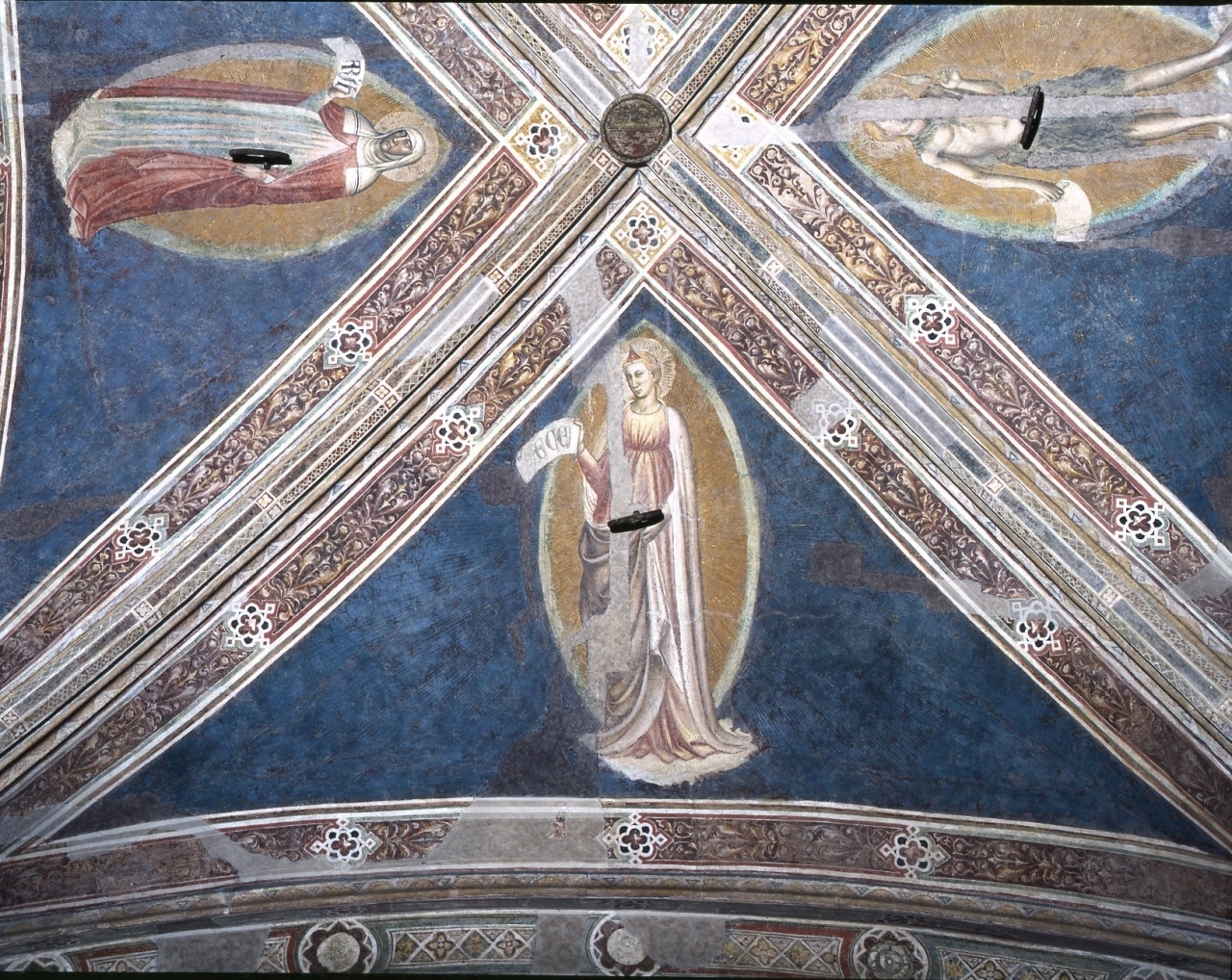 Rachele (dipinto murale) di Lorenzo di Bicci (inizio sec. XV)