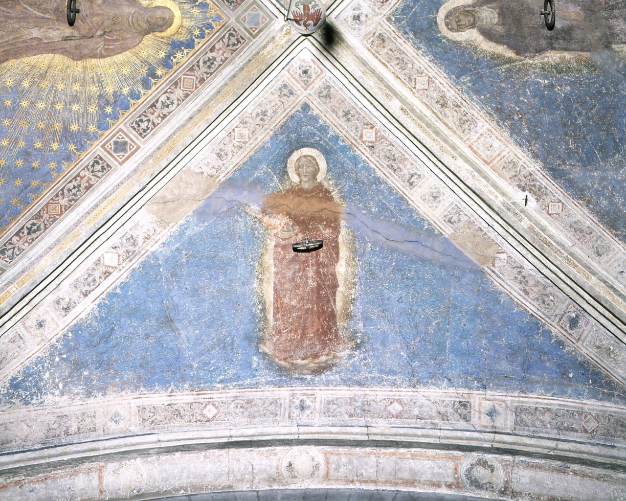 Santa Maria Maddalena (dipinto murale) di Mariotto di Nardo (fine sec. XIV)