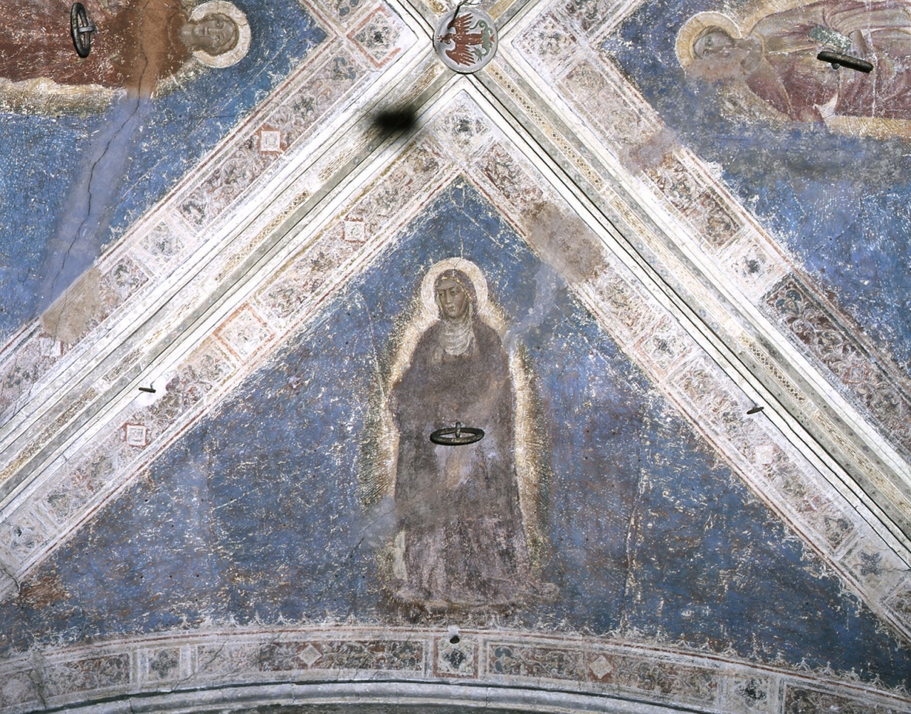 Sant'Anna (dipinto murale) di Mariotto di Nardo (fine sec. XIV)