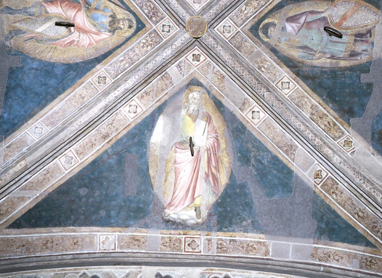 Mosè (dipinto murale) di Spinelli Spinello detto Spinello Aretino (fine sec. XIV)
