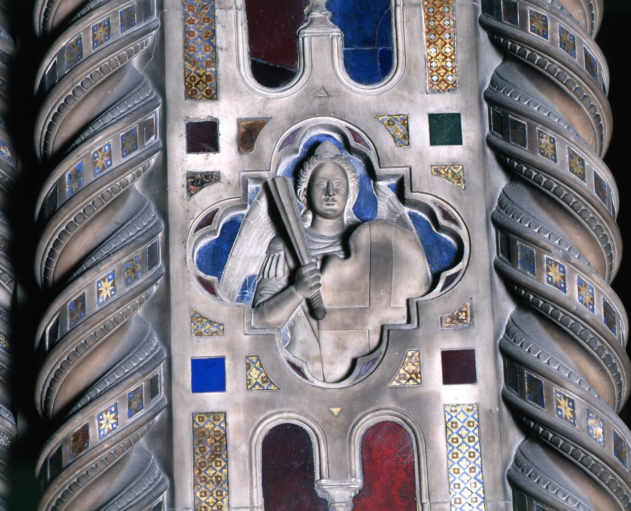 angelo (rilievo, serie) di Andrea di Cione detto Andrea Orcagna (e aiuti) (sec. XIV)