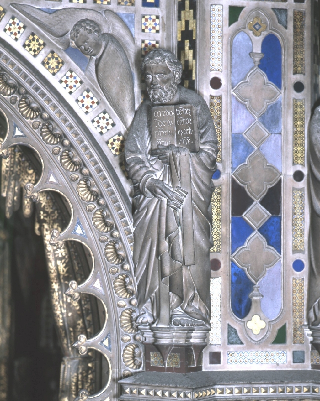San Pietro Apostolo (statua) di Andrea di Cione detto Andrea Orcagna (e aiuti) (sec. XIV)