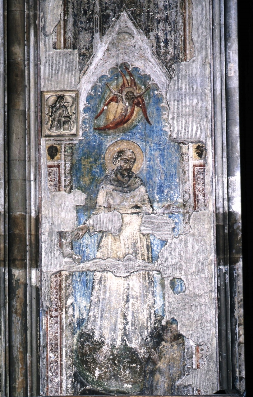 San Francesco d'Assisi riceve le stimmate (dipinto murale) di Mariotto di Nardo (sec. XIV)