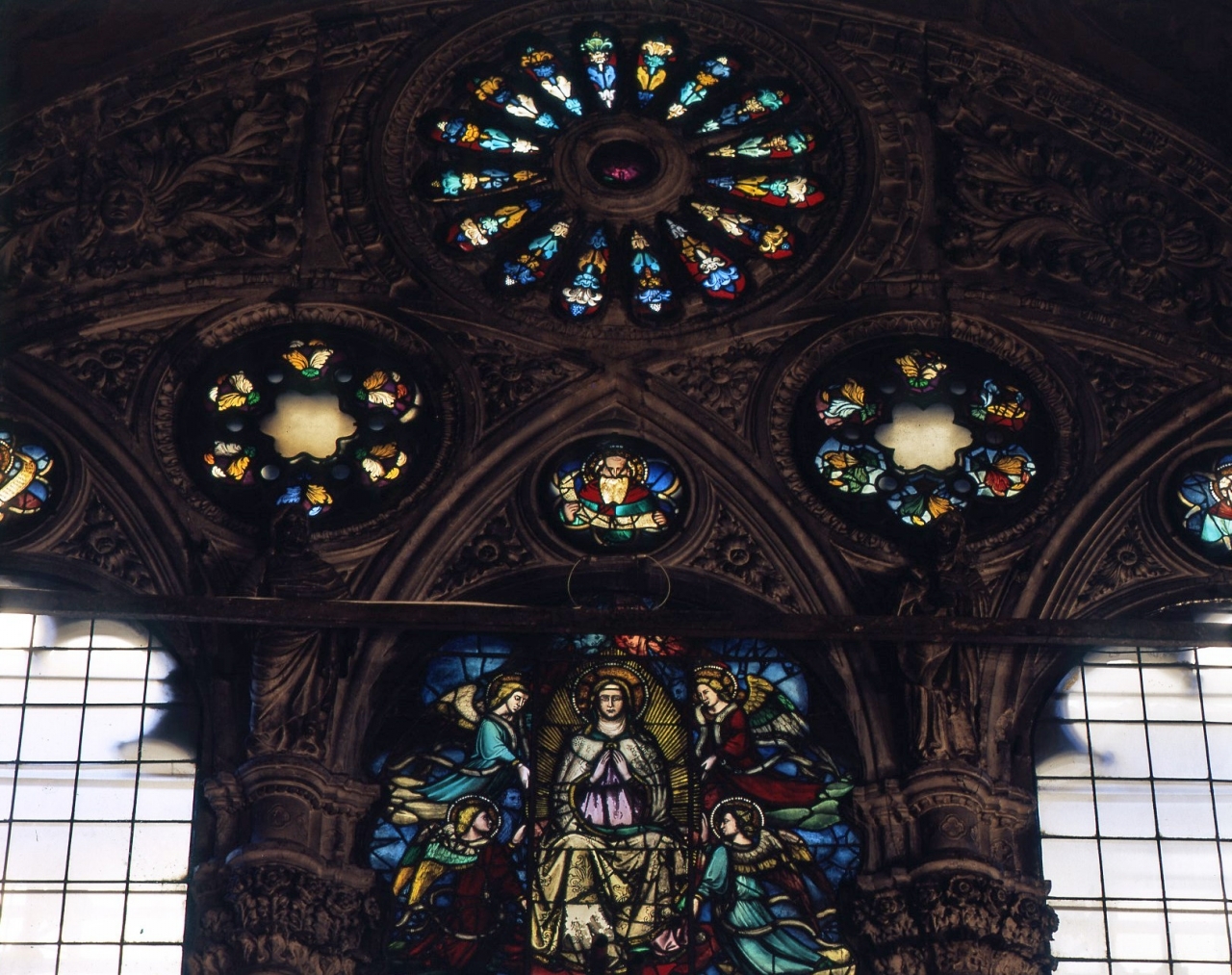 profeta (vetrata) - bottega fiorentina (fine/ inizio secc. XIV/ XV)