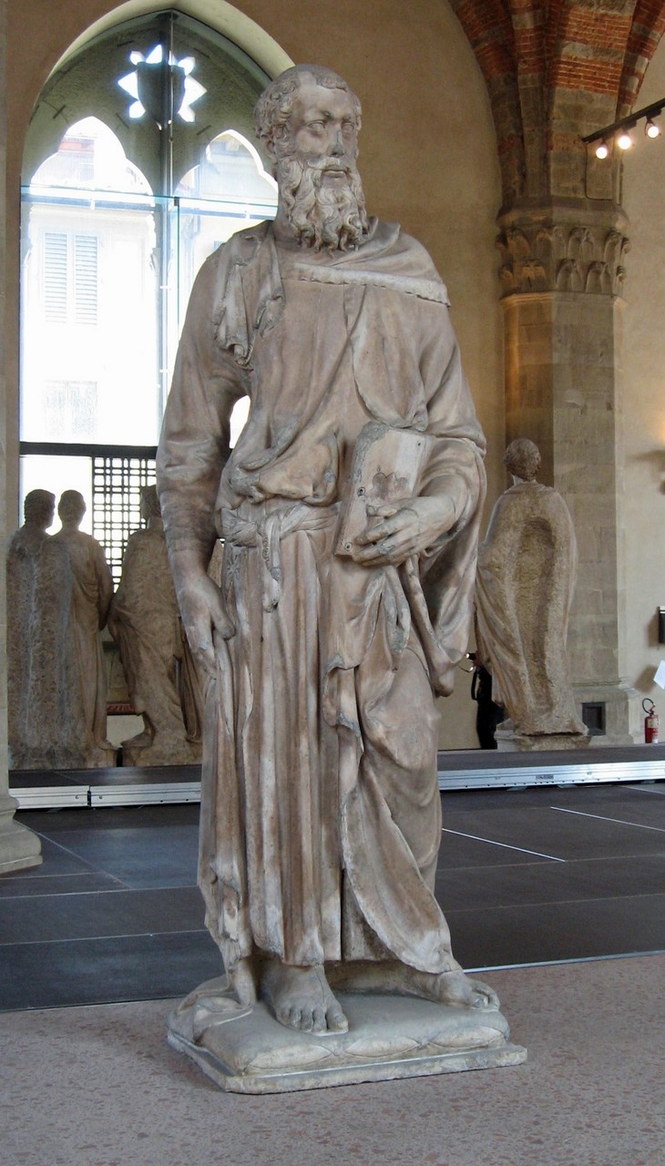 San Marco Evangelista (statua) di Bardi Donato detto Donatello (attribuito) (primo quarto sec. XV)