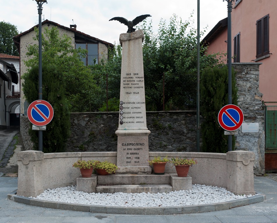 allegoria della Vittoria come aquila (monumento ai caduti - ad obelisco) - ambito piemontese (primo quarto, metà sec. XX, sec. XX)
