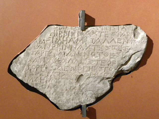 lapide (III a.C)