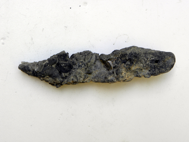 piombo/ frammento (Eta' romana imperiale)