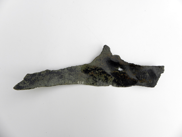 statua/ frammento di panneggio (Eta' romana imperiale)