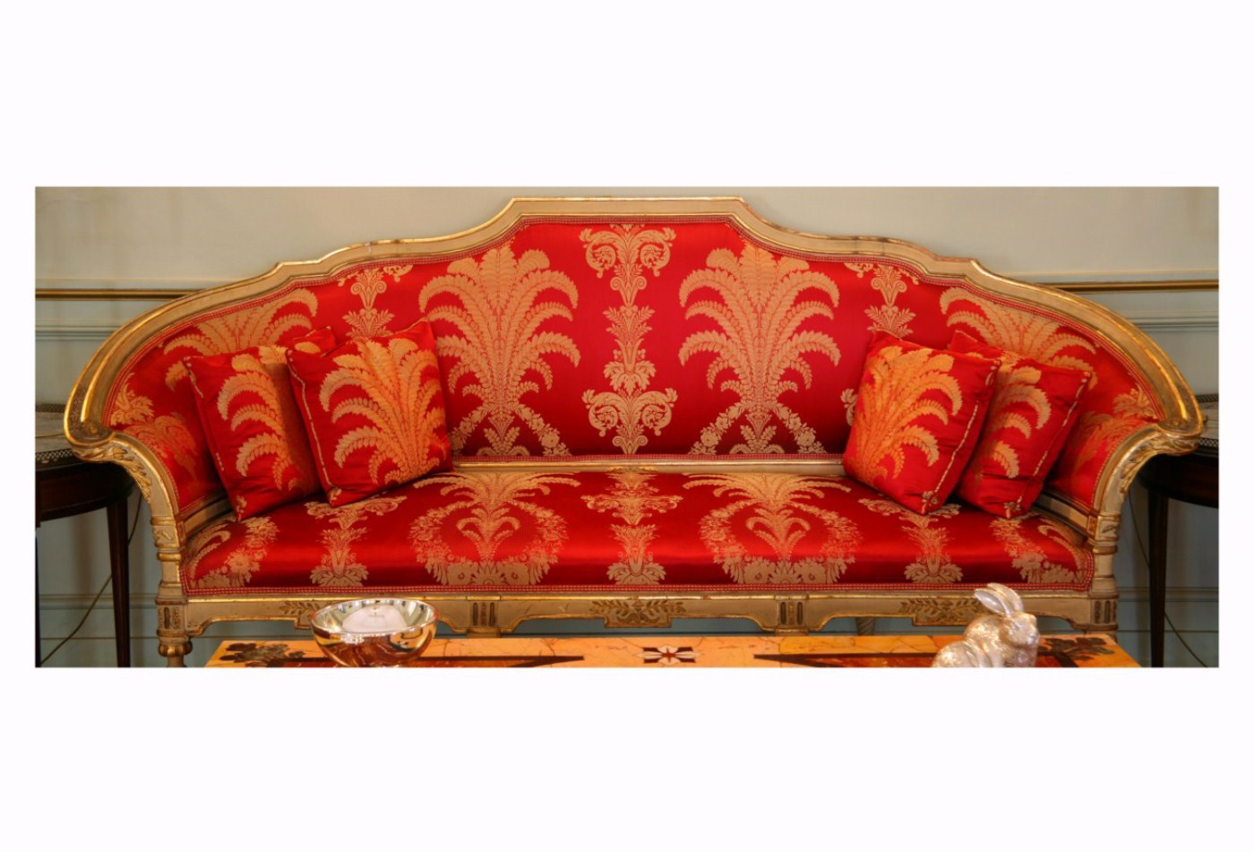 divano - ambito italiano (seconda metà sec.XVIII)