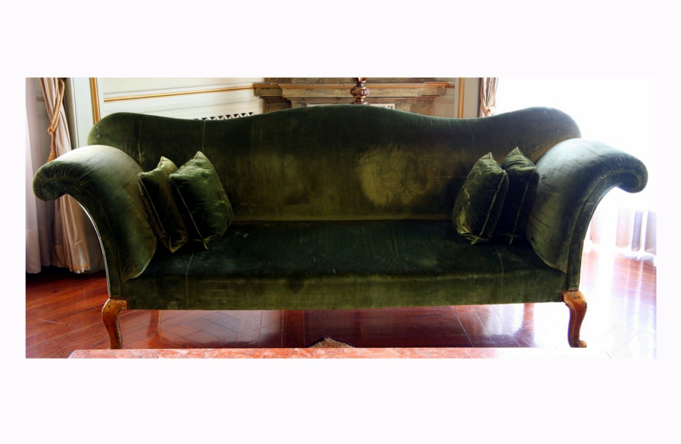 divano - ambito italiano (fine sec. XVIII)