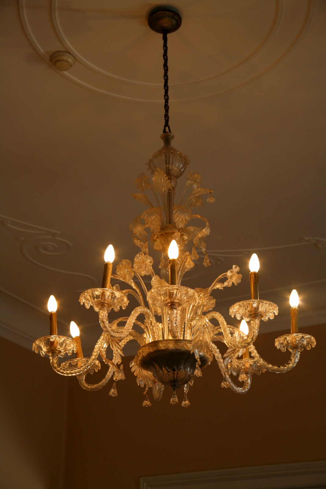 lampadario - manifattura veneziana (sec. XIX)