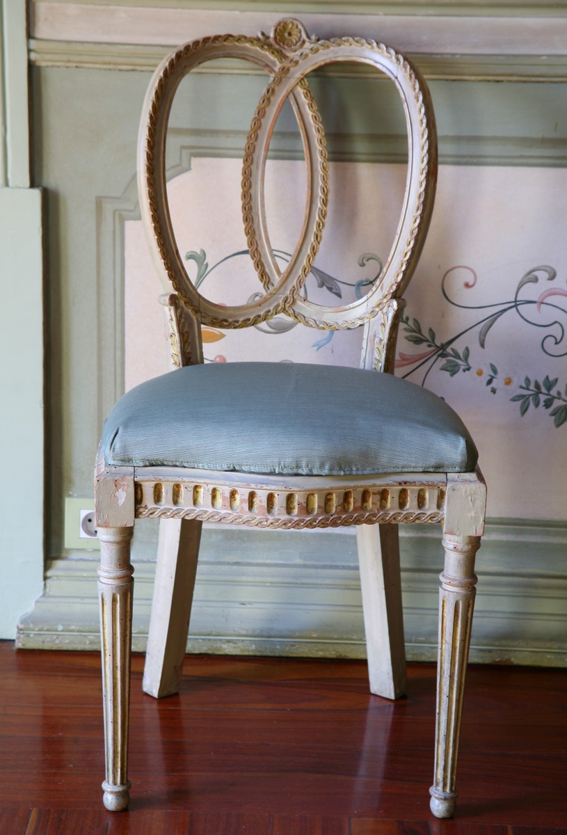 sedia, serie - manifattura veneziana (fine XVIII secolo)