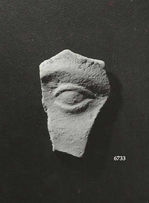 offerente "velato capite" (testa, Cederna, tav. XCI-XCVII, terrecotte votive) (prima metà III a.C)