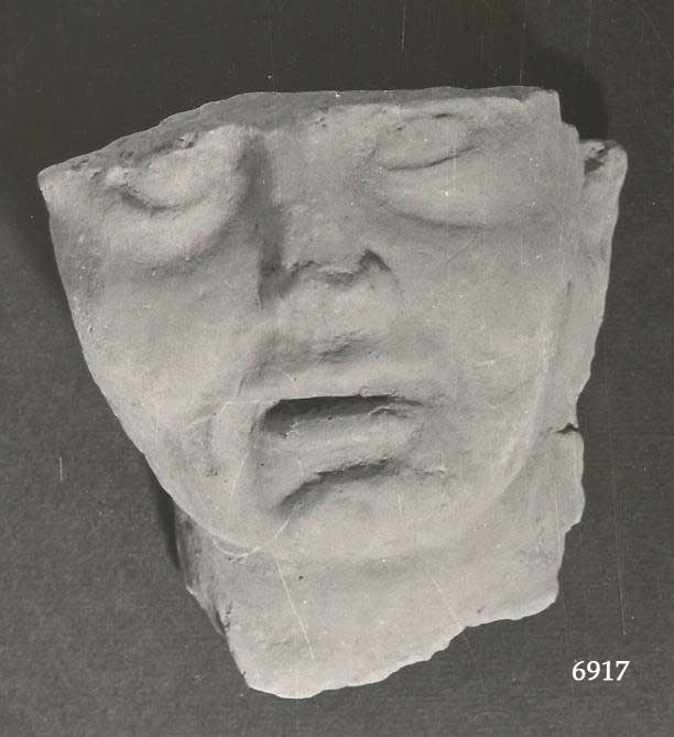 offerente (testa, Marinucci, fr. 20, terrecotte votive) (IV - II a.C)