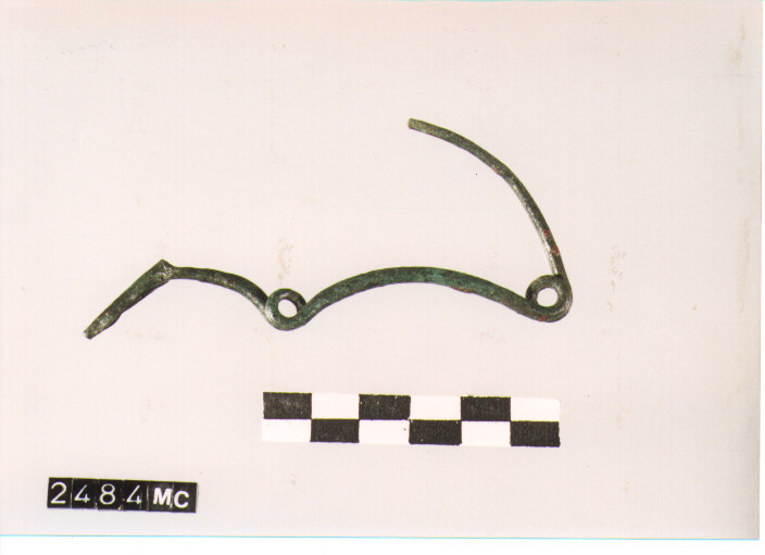 FIBULA SERPEGGIANTE, ORSI ,TIPO SICULO - CULTURA TOMBE A FOSSA (SECC. IX/VIII A.C)