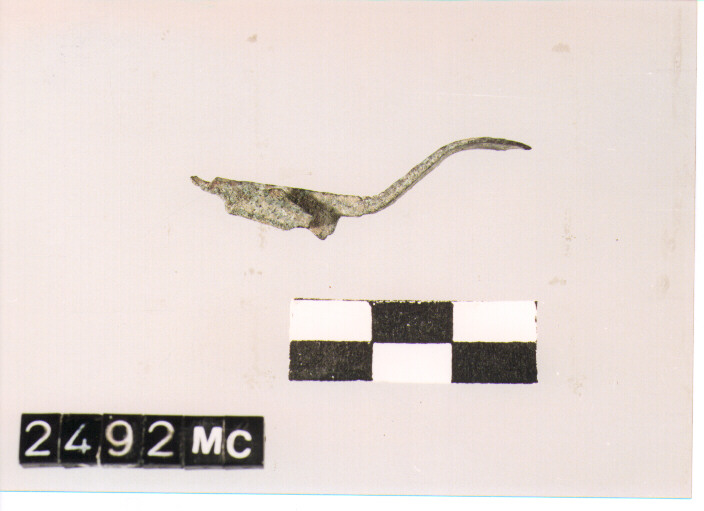 fibula/ staffa - CULTURA TOMBE A FOSSA (secc. IX/ VIII a.C)