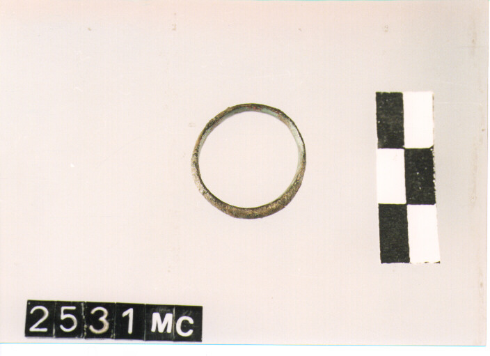 ANELLO DIGITALE - CULTURA TOMBE A FOSSA (SECC. IX/VIII A.C)