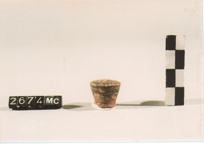 coperchio/ pomello (Seconda metà SEC. VII A.C)