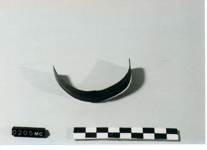BRACCIALE/ FRAMMENTO - CULTURA TOMBE A FOSSA (SECC. IX/VIII A.C)