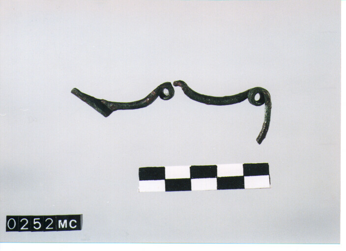 FIBULA SERPEGGIANTE, ORSI, TIPO SICULO - CULTURA TOMBE A FOSSA (SECC. IX/VIII A.C)