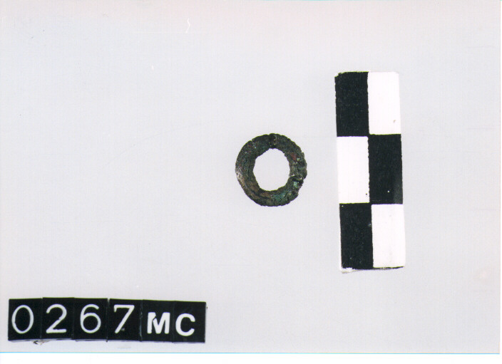 ANELLINO - CULTURA TOMBE A FOSSA (SECC. IX/VIII A.C)