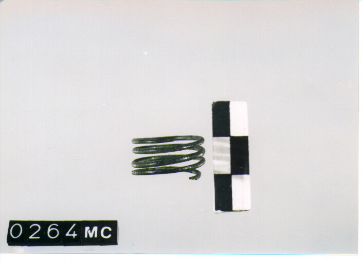 SPIRALE - CULTURA TOMBE A FOSSA (SECC. IX/VIII A.C)
