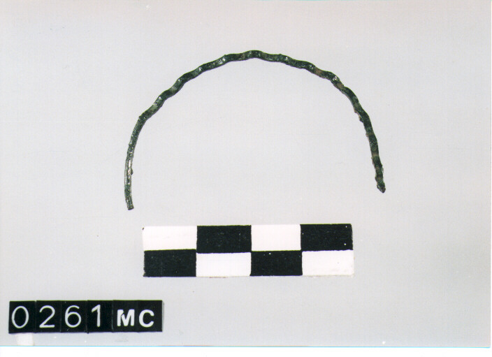 ARMILLA/ FRAMMENTO - CULTURA TOMBE A FOSSA (SECC. IX/VIII A.C)