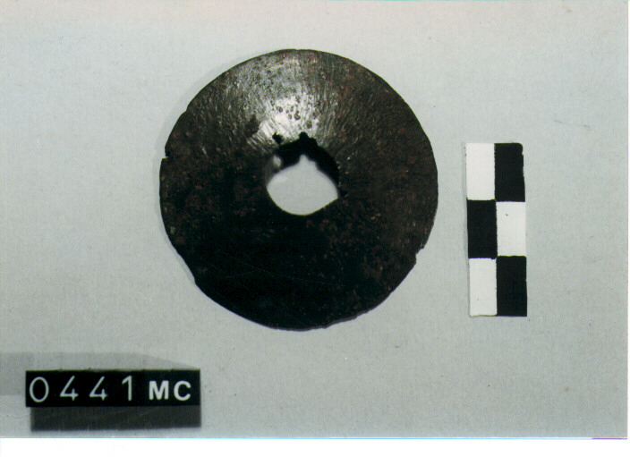 DISCHETTO - CULTURA TOMBE A FOSSA (SECC. IX/VIII A.C)