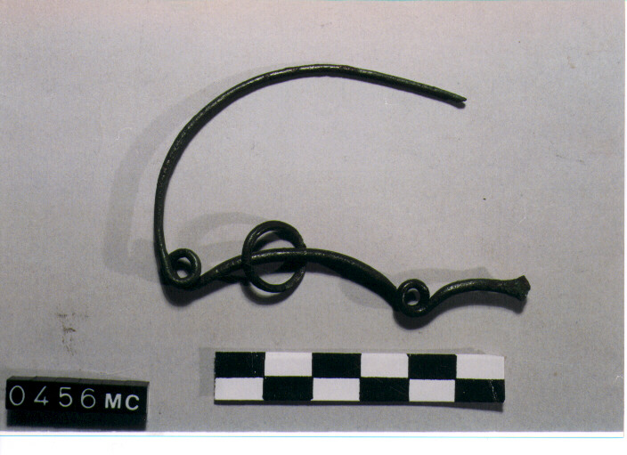 FIBULA SERPEGGIANTE, ORSI, TIPO SICULO - CULTURA TOMBE A FOSSA (SECC. IX/VIII A.C)