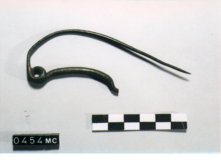 FIBULA SERPEGGIANTE, ORSI, TIPO SICULO - CULTURA TOMBE A FOSSA (SECC. IX/VIII A.C)