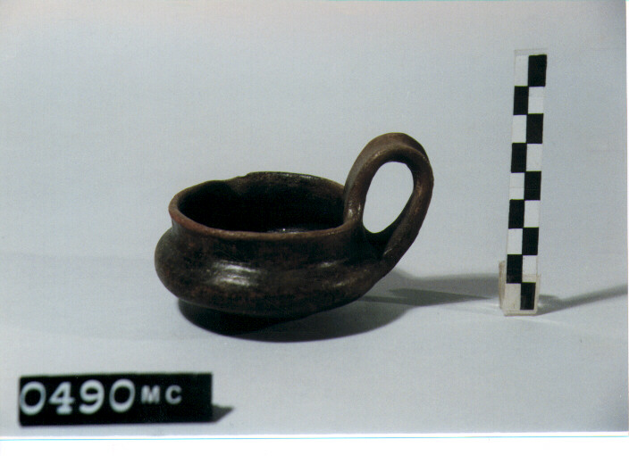 TAZZA - CULTURA TOMBE A FOSSA (SECC. IX/ VIII A.C)