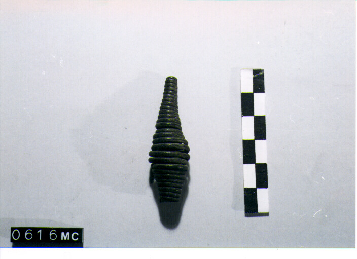 SPIRALE - CULTURA TOMBE A FOSSA (SECC. IX/VIII A.C)