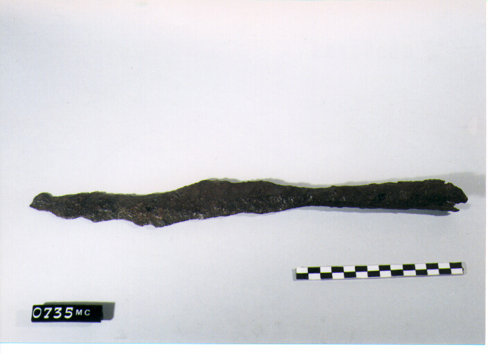 PUNTA DI LANCIA - CULTURA TOMBE A FOSSA (SECC. IX/VIII A.C)