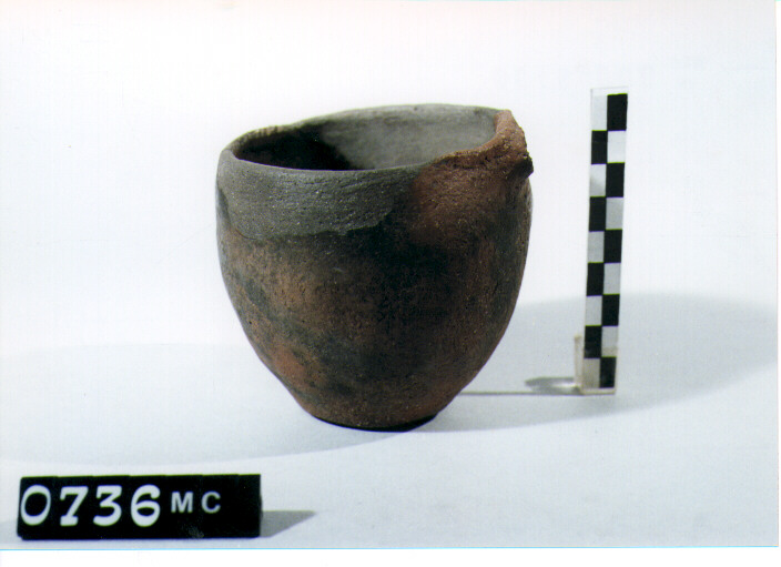 BICCHIERE - CULTURA TOMBE A FOSSA (SECC. IX/VIII A.C)