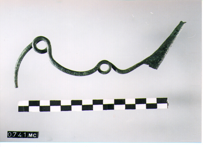 FIBULA SERPEGGIANTE, ORSI, TIPO SICULO - CULTURA TOMBE A FOSSA (SECC. IX/VIII A.C)